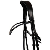 Montar Stirnriemen Fair Crystal Curved Navy/Schwarz Montar Stirnriemen Fair Crystal Curved Navy/Schwarz