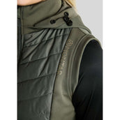 Montar Weste MoEverline Hybrid Detachable Hood Golden Quartz Crystals Forest Green Montar Weste MoEverline Hybrid Detachable Hood Golden Quartz Crystals Forest Green