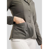 Montar Turnierjacket MoPearl Pintucks Gun Metal Crystals Grau Montar Turnierjacket MoPearl Pintucks Gun Metal Crystals Grau