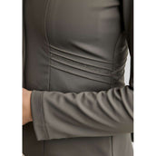 Montar Turnierjacket MoPearl Pintucks Gun Metal Crystals Grau Montar Turnierjacket MoPearl Pintucks Gun Metal Crystals Grau