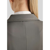 Montar Turnierjacket MoPearl Pintucks Gun Metal Crystals Grau Montar Turnierjacket MoPearl Pintucks Gun Metal Crystals Grau