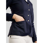 Montar Turnierjacket MoPearl Pintucks Gun Metal Crystals Navy Montar Turnierjacket MoPearl Pintucks Gun Metal Crystals Navy