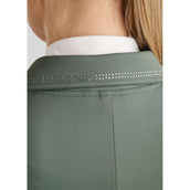 Montar Turnierjacket MoPearl Pintucks Gun Metal Crystals Jade Montar Turnierjacket MoPearl Pintucks Gun Metal Crystals Jade