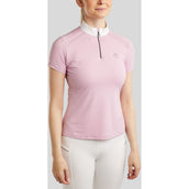 Montar Turniershirt MoPearl Pintucks Gun Metal Crystals Candy Pink Montar Turniershirt MoPearl Pintucks Gun Metal Crystals Candy Pink