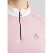 Montar Turniershirt MoPearl Pintucks Gun Metal Crystals Candy Pink Montar Turniershirt MoPearl Pintucks Gun Metal Crystals Candy Pink