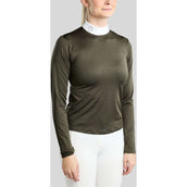 Montar Turniershirt MoEve Golden Quartz Crystals Lange Ärmel Forest Green Montar Turniershirt MoEve Golden Quartz Crystals Lange Ärmel Forest Green