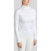 Montar Turniershirt MoEve Golden Quartz Crystals Lange Ärmel Weiß Montar Turniershirt MoEve Golden Quartz Crystals Lange Ärmel Weiß