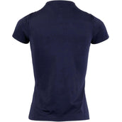 Montar Poloshirt Everly Crystal Logo Navy Montar Poloshirt Everly Crystal Logo Navy