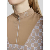 Montar Shirt MoChain Prined Lange Ärmel Latte Montar Shirt MoChain Prined Lange Ärmel Latte