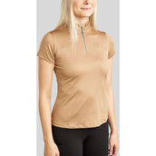 Montar T-Shirt MoElaine Lasercut Logo Latte Montar T-Shirt MoElaine Lasercut Logo Latte