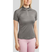 Montar Poloshirt MoLila Champagne Crystals Grau Montar Poloshirt MoLila Champagne Crystals Grau