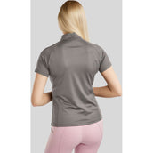 Montar Poloshirt MoLila Champagne Crystals Grau Montar Poloshirt MoLila Champagne Crystals Grau