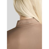 Montar Shirt MoEverline Golden Quartz Crystals Lange Ärmel Nougat Brown Montar Shirt MoEverline Golden Quartz Crystals Lange Ärmel Nougat Brown