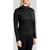 Montar Shirt MoEverline Golden Quartz Crystals Lange Ärmel Schwarz Montar Shirt MoEverline Golden Quartz Crystals Lange Ärmel Schwarz
