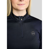 Montar Shirt MoEverline Golden Quartz Crystals Lange Ärmel Navy Montar Shirt MoEverline Golden Quartz Crystals Lange Ärmel Navy