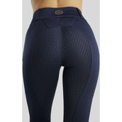 Rebel Reitleggings Beltloops Rosegold Crystals Full Grip Navy Rebel Reitleggings Beltloops Rosegold Crystals Full Grip Navy