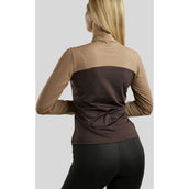 Rebel Poloshirt Block Colored Lange Ärmel Braun Rebel Poloshirt Block Colored Lange Ärmel Braun