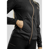 Rebel Jack Softshell Rosegold Crystals Schwarz Rebel Jack Softshell Rosegold Crystals Schwarz