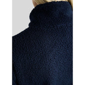 Montar Pullover MoEbba Q-Zip Teddy Pile Golden Quartz Navy Montar Pullover MoEbba Q-Zip Teddy Pile Golden Quartz Navy