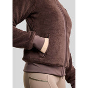 Montar Jacke MoEbba Teddy Pile Golden Quartz Black Peony Montar Jacke MoEbba Teddy Pile Golden Quartz Black Peony