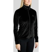 Montar Jacke MoValerie Velvet Golden Quartz Crystals Schwarz Montar Jacke MoValerie Velvet Golden Quartz Crystals Schwarz