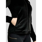 Montar Jacke MoValerie Velvet Golden Quartz Crystals Schwarz Montar Jacke MoValerie Velvet Golden Quartz Crystals Schwarz