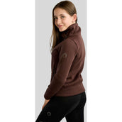 Montar Pullover MoNaja High Collar Golden Quartz Crystals Black Peony Montar Pullover MoNaja High Collar Golden Quartz Crystals Black Peony