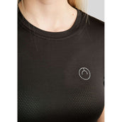 Montar T-Shirt MoGrace Mesh Tee Schwarz Montar T-Shirt MoGrace Mesh Tee Schwarz