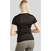 Montar T-Shirt MoGrace Mesh Tee Schwarz Montar T-Shirt MoGrace Mesh Tee Schwarz