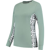 Mrs. Ros Shirt Lavender Fields Lange Ärmel Grün Mrs. Ros Shirt Lavender Fields Lange Ärmel Grün