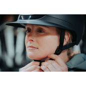 Pikeur Reithelm AirLuxe Pure Langer Schirm Midnight Blue Pikeur Reithelm AirLuxe Pure Langer Schirm Midnight Blue