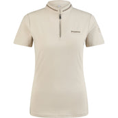 Pikeur T-Shirt Function Zip SS26 Pearl Gray Pikeur T-Shirt Function Zip SS26 Pearl Gray