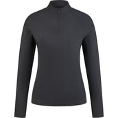 Pikeur Shirt Function Zip SS26 Lange Ärmel Schwarz Pikeur Shirt Function Zip SS26 Lange Ärmel Schwarz