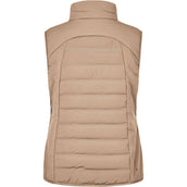 Pikeur Weste Quilted FlexVest Athleisure AW26 Mocha Cream Pikeur Weste Quilted FlexVest Athleisure AW26 Mocha Cream