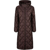 Pikeur Lange Jacke QuiltDiamond Selection AW26 Schokoladen Braun Pikeur Lange Jacke QuiltDiamond Selection AW26 Schokoladen Braun