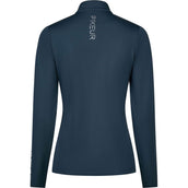 Pikeur Shirt Zip Athleisure AW26 Lange Ärmel Pine Green Pikeur Shirt Zip Athleisure AW26 Lange Ärmel Pine Green
