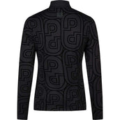Pikeur Shirt Zip Print Selection AW26 Lange Ärmel Schwarz Pikeur Shirt Zip Print Selection AW26 Lange Ärmel Schwarz