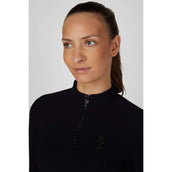 Pikeur Shirt Zip Rip Selection AW26 Lange Ärmel Schwarz Pikeur Shirt Zip Rip Selection AW26 Lange Ärmel Schwarz