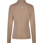 Pikeur Shirt Rollneck Athleisure AW26 Mocha Cream Pikeur Shirt Rollneck Athleisure AW26 Mocha Cream