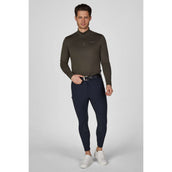 Pikeur Shirt Zip Athleisure AW26 Herren Olivgrün Pikeur Shirt Zip Athleisure AW26 Herren Olivgrün