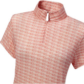 PK International Poloshirt Dakota All Over Fluo Coral PK International Poloshirt Dakota All Over Fluo Coral