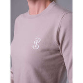 PS of Sweden Pullover PS Logo Silk Taupe PS of Sweden Pullover PS Logo Silk Taupe