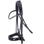 Schockemöhle Kandarenzaum SP Isabell Werth Bella Rose Schwarz/Patent/Silber Schockemöhle Kandarenzaum SP Isabell Werth Bella Rose Schwarz/Patent/Silber