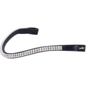 Schockemöhle Stirnriemen Valencia/Monticelli Schwarz/Crystal Schockemöhle Stirnriemen Valencia/Monticelli Schwarz/Crystal