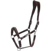 Schockemöhle Halfter Frisco F Dunkelbraun/Creme/Silber Schockemöhle Halfter Frisco F Dunkelbraun/Creme/Silber