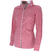 Schockemöhle Bluse FDL Eleonora London B Weiß/Rot Schockemöhle Bluse FDL Eleonora London B Weiß/Rot