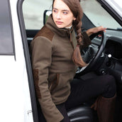 Aubrion by Shires Pullover Heritage Fleece Dunkelolive Aubrion by Shires Pullover Heritage Fleece Dunkelolive