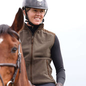 Aubrion by Shires Weste Heritage Fleece Dunkelolive Aubrion by Shires Weste Heritage Fleece Dunkelolive