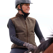 Aubrion by Shires Weste Heritage Fleece Dunkelolive Aubrion by Shires Weste Heritage Fleece Dunkelolive