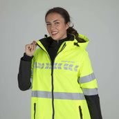 Equi-Flector by Shires Reflektierende Jacke Lang Gelb Equi-Flector by Shires Reflektierende Jacke Lang Gelb